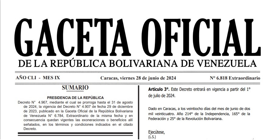 Decreto N° 4.907